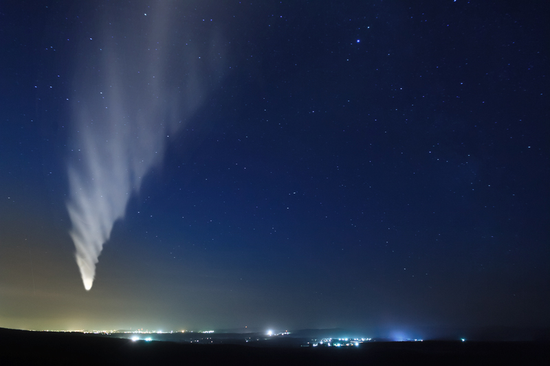 Artist rendering of Comet ISON